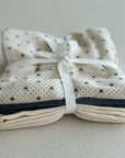 MUSLIN CLOTH - 3 pack hearts