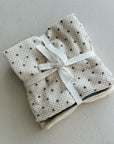 MUSLIN CLOTH - 3 pack hearts