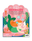 KLEURBOEK MET STICKERS - zeemeerminnen