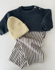 FLEECE SWEATER - GRAFITE