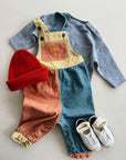 RIB LS T-SHIRT BABY BOY - BLUE