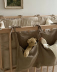Bed Pocket Linen - Dark Beige
