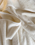 Organic Hooded Towel Creme