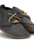 SOFT SOLE SHOE - DESERT LACE CHARCOAL