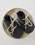 SOFT SOLE SHOE - DESERT LACE CHARCOAL