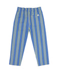 Kick stripe pants - Cobalt blue stripe