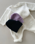 TERRY SWEATER NB - NATURAL