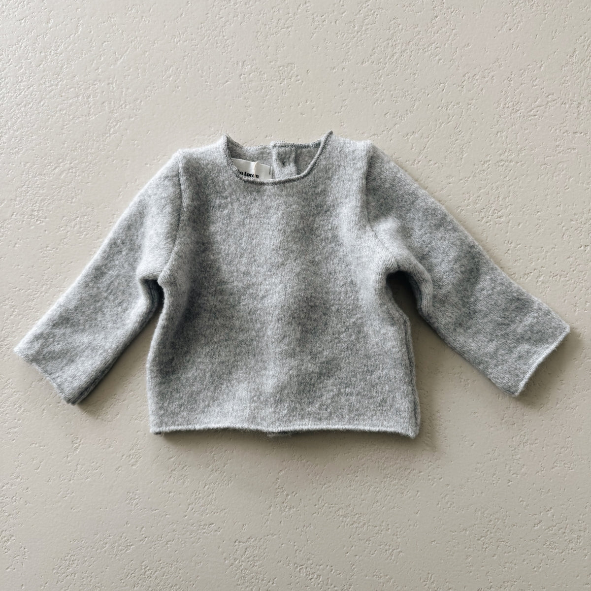 WOOL SWEATER - LIGHT GREY
