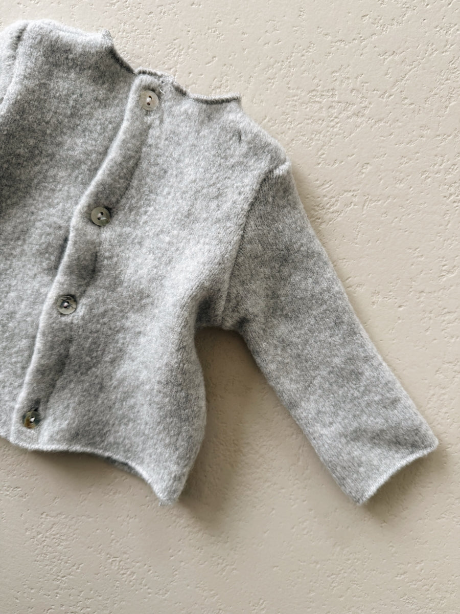 WOOL SWEATER - LIGHT GREY