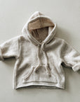 WOOL HOODIE - TAN