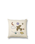 BIRDS CUSHION INCL FILLING - 40X40