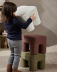 PODO STOOL - OFF WHITE
