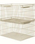 Cala Stackable Baskets – Set van 2