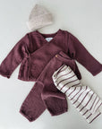 WOVEN SHIRT BABY - bordeaux