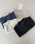 FLEECE SWEATER - BEIGE MELANGE