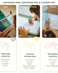 K-DRAW-PAD - VERLICHTE TEKENTAFEL MELI-MELO - TEENS