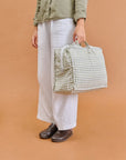 SPEELMAT MINT TEA VICHY - 120X120