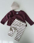 WOVEN SHIRT BABY - bordeaux