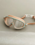 DUIKBRIL 3-9Y - aqua/oak beige