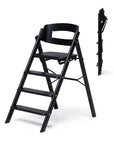Klapp High Chair zwart
