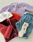 CARDIGAN WOOL - LILAC