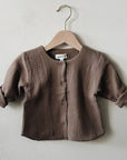 MUSLIN VEST COCOA - baby