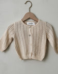 SOFT KNITTED CARDIGAN - baby