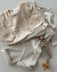SOFT KNITTED CARDIGAN - baby