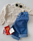 SOFT KNITTED CARDIGAN - baby