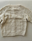 CROCHET KNITTED CARDIGAN - baby & kids