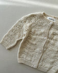 CROCHET KNITTED CARDIGAN - baby & kids