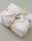 MUSLIN CLOTHS 3 PACK - giftset perfect green