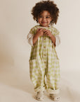 Charlie Sleeveless Overall Gingham