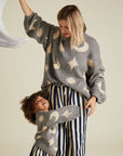 Cozmo Midnight Moon Star Sweater Adult