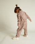 Syd Maroon Stripe Boilersuit