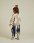 Abstract Neutral Moon Star Cardigan