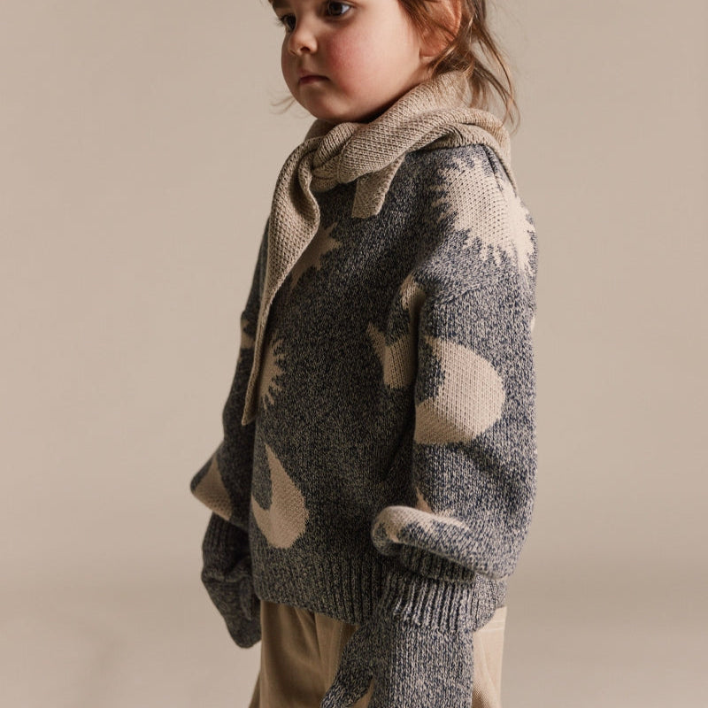 Cozmo Midnight Moon Stars Sweater