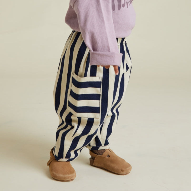 Emerson Midnight Stripe Trouser