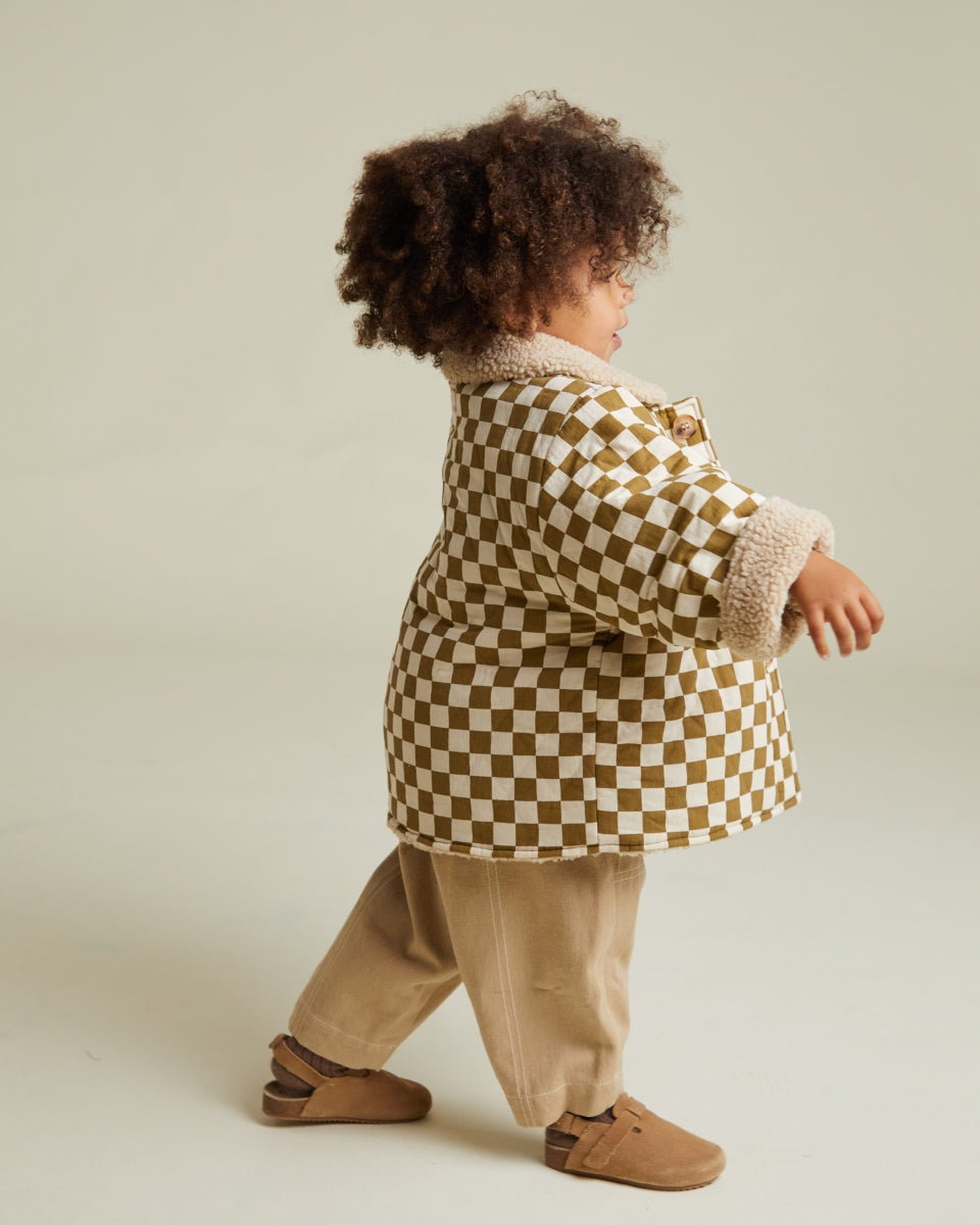 Emery Coco Checkerboard Coat