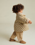 Emery Coco Checkerboard Coat