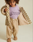 Emery Coco Checkerboard Coat