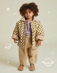 Emery Coco Checkerboard Coat