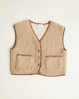Amos Sand Folk Gilet
