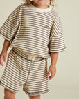 Harper Coco Stripe Short