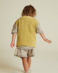 Noa Mustard Knit Vest