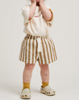 Harper Hazelnut Stripe Short