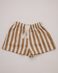 Harper Hazelnut Stripe Short