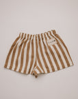 Harper Hazelnut Stripe Short