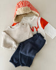 FLEECE TROUSERS BABY - DARK BLUE