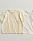 Short Sleeve Layered Tee cream - baby & kids